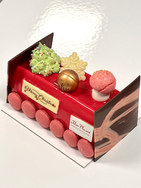 Fruity Yule's log (sharing size)
